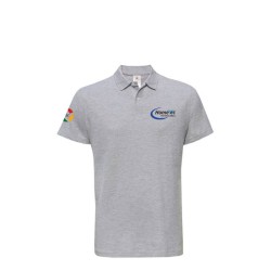 Poloshirt Hellgrau HomeTec