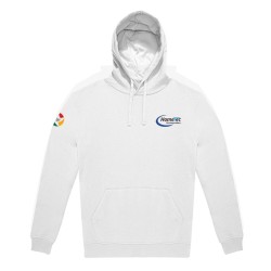 Kapuzenpullover Weiß Hometec