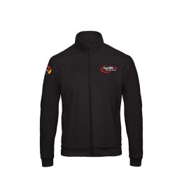 Sweatjacke Schwarz FairTec